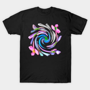 psychedelic flowers T-Shirt